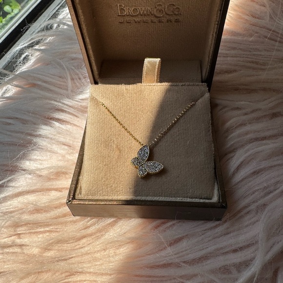 Roberto Coin Tiny Treasures Butterfly Necklace 🦋 - Picture 2 of 5